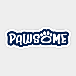 Pawsome! Sticker